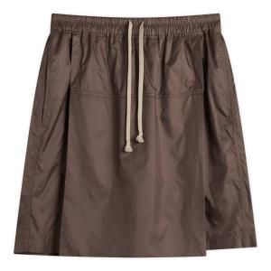 Rick Owens X moncler kiltshorts drawstring шорты, темно-dust