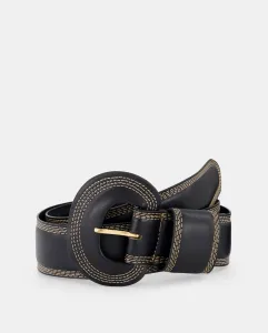 Черный пояс с контрастными деталями Tintoretto