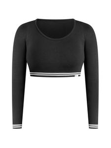 Smilodox Лонгслив в черном цвете