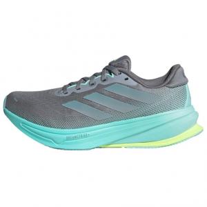 Кроссовки Supernova Rise 2 Breathable Support Low Top женские серые Adidas, Gray/Magic Gray/Shimmery Aqua Green