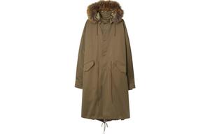 Пальто мужское грязного цвета Burberry, цвет Muddy color