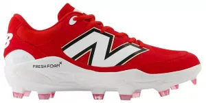 Мужские литые бейсбольные бутсы New Balance Fresh Foam X 3000 V7, красный/белый