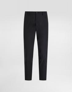 Брюки из нейлонового канваса Dolce & Gabbana, черный