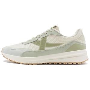 Кроссовки XTEP Chunky Sneakers Women's Low-top Vanilla Yellow / Lard Green / Mountain Mist Green, желтый