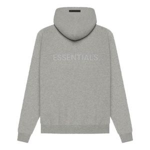 Худи Fear of God Essentials SS21 Pullover Hoodie 'Dark Heather Oatmeal', бежевый