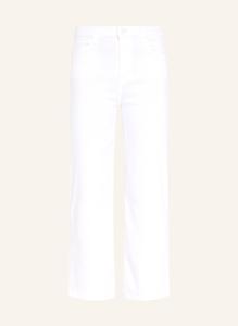 Брюки укороченные alexa flare fit 7 For All Mankind, белый