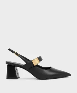 Туфли-лодочки Yvette Mary Jane Charles & Keith, цвет Black
