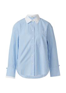 Блуза s.Oliver, Sky blue/White