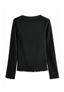 Топ Next Long sleeved top, Black