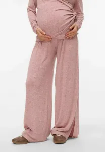 Брюки mlkira wide jrs hw Mamalicious, New Maroon