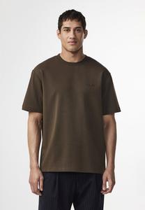 Футболка NN.07 NAT SS LOGO , Demitasse/Dark Brown