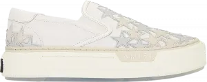 Кроссовки Amiri Stars Court Slip-On 'Alabaster', кремовый