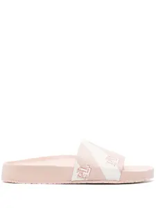 Шлепанцы Audrina с логотипом Lauren Ralph Lauren, розовый
