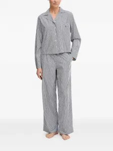 Полосатая пижама Polo Ralph Lauren, синий