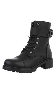Ботильоны на шнуровке Ital-Design, черный