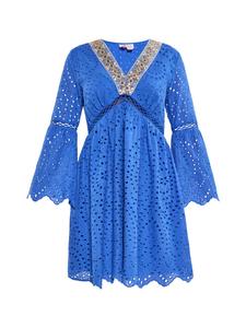 Длинное платье IZIA, цвет königsblau