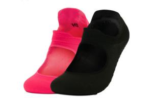 Женские носки Under Armour, цвет 2 double (red + black)