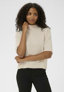 Джемпер Kaffe KAREGINA TURTLENECK PULLOVER GLITTER, Sand Dollar/Sand