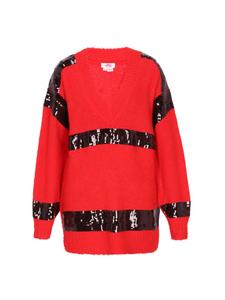 MyMo Женский свитер красного цвета