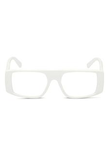 Очки Moncler Eyewear в квадратной оправе, белый