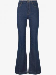 Расклешенные джинсы Roberto Cavalli, синий