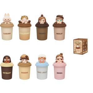 Кофе Фэктори Коллекшн, ароматические свечи мистери бокс одиночный/полный набор 8 шт POP MART