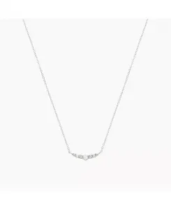 Ожерелье из стерлингового серебра с клорисовым опалом Bearfruit Jewelry, silver