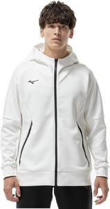 Спортивная толстовка Mizuno Training Wear Stretch с капюшоном, унисекс, размер 32MCC050, светло-бежевый