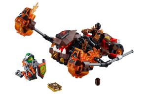 Конструктор Rock Flame Demon's Double Hammer Heavy Blow Car пластиковый, 300 деталей, 70313 LEGO