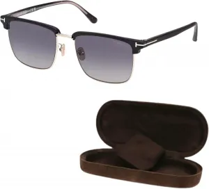 Солнцезащитные очки Tom Ford FT0997-H HUDSON-02 квадратной формы с поляризацией и роскошным комплектом для очков