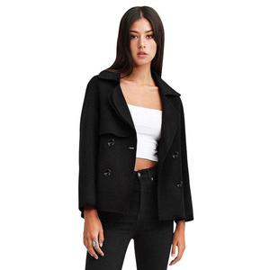 Полушерстяной бушлат I'm Yours Belle & Bloom, черный