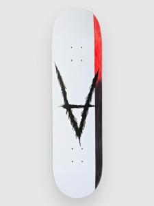 Дека для скейтборда Antiz Description 8.375″ Skateboard Deck, white/red