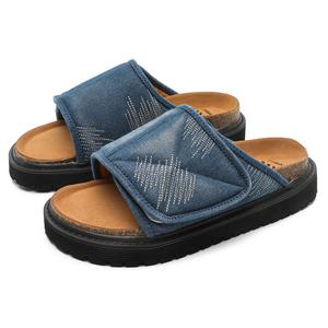 Сандалии-слайдеры с противоскользящей подошвой, устойчивые к истиранию, унисекс PAVEA, Blue