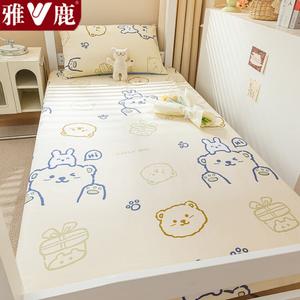 Yalu Простыня на резинке 180х200 см, 100% хлопок, цвет Cream Pudding