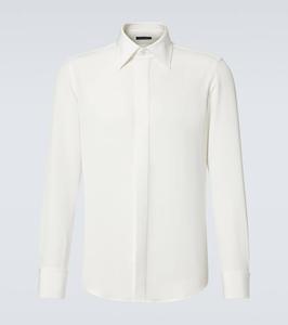 Шёлковая рубашка Thom Sweeney, White