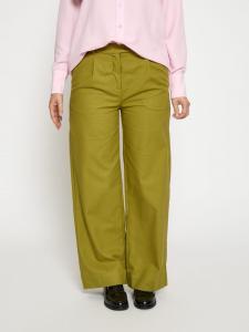 Брюки цвета золотистого лайма DESIRES