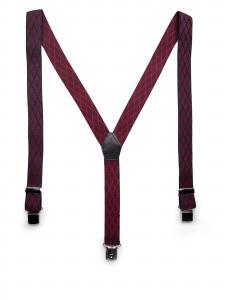 Nae Vegan Shoes Подтяжки 'Theo' в красном, бордовом цвете