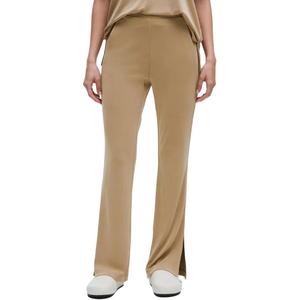 Мягкие стрейчевые повседневные брюки для женщин Lululemon, коричневый