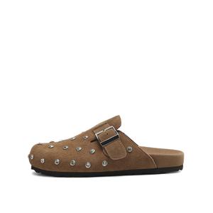 Rosa Bianca Женские EVA устойчивые к истиранию закрытые тапочки цвета хаки, цвет Khaki