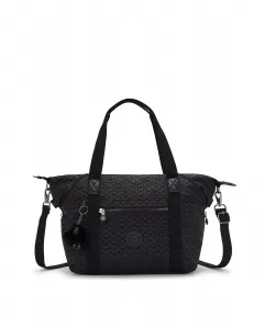 Художественная сумка со съемным ремешком с черным принтом Kipling, черный