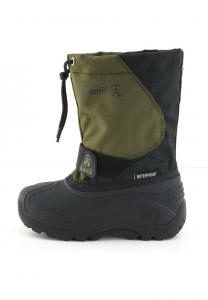 Сапоги на шнуровке FOX Kamik, цвет olive black