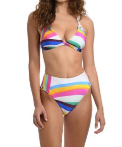 Топ с треугольным вырезом на шее в стиле ретро, ​​многоцветный Sunshine 79, цвет multi