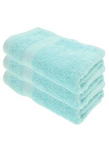 Julie Julsen ORGANIC Набор полотенец для душа, 3 шт., 70x140, нежно-голубой, синий