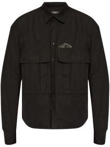DSQUARED2 рубашка с логотипом Icon, черный
