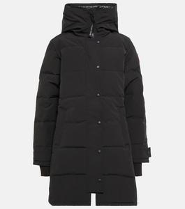 Пуховая парка Shelburne из смесового хлопка CANADA GOOSE, черный