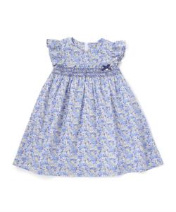 Платье Liberty (Leontyne Dream) из ткани Tana Lawn с цветочным принтом и сборками (размеры 90-140 см)