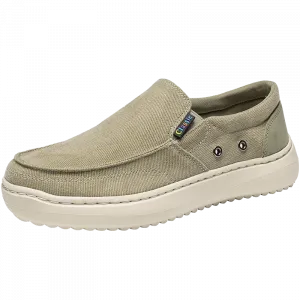 BOLE Мужские низкие кеды из холста бежевые, цвет Beige