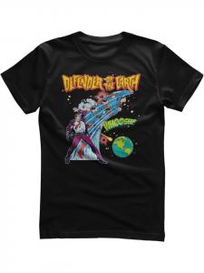 Футболка Защитник Земли черного цвета Superman