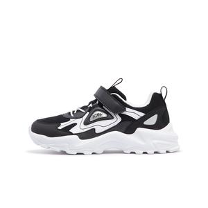 XTEP Скользоустойчивые низкие детские кроссовки Black White