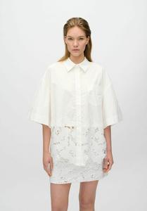 Блузка на пуговицах INES Minimum, кремовый